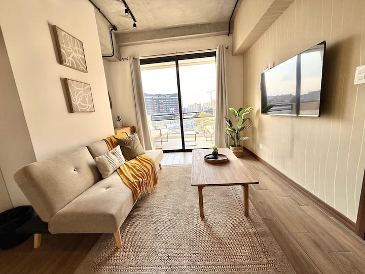 Cozy Apartment With Balcony In Zone 4 - Ciudad de Guatemala