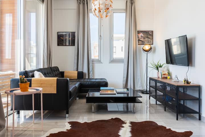 Nadine' Cheerful 1 Bdr Apt W/large Balcony Larnaca - Lárnaka