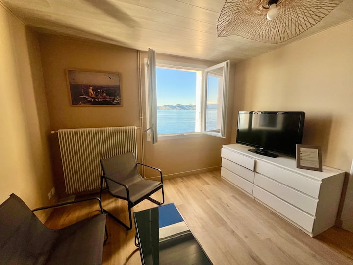 Vue Léman Panoramique • Plage à 2 Min • 3 Chambres - Lugrin
