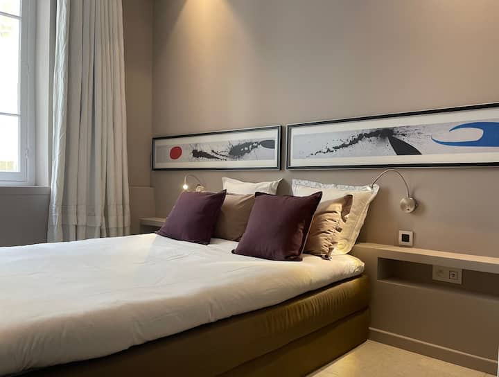 Chambre à Quelques Minutes à Pied De La Mer. - 니스