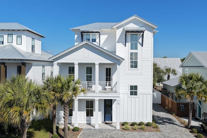 7br White Sand Villa • .4 Miles To Beach • Pool - Miramar Beach, FL