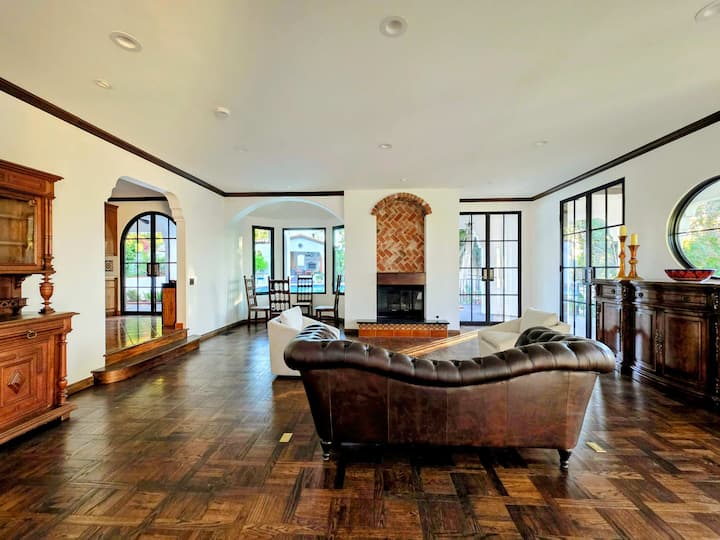Spanish Hacienda Retreat With Pool And Guest House - Santee, CA
