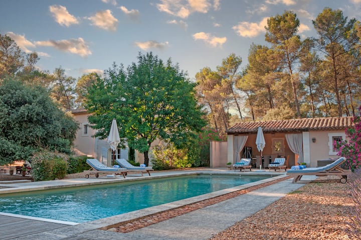 Mas Provençal Avec Piscine Chauffée à Barbentane - Avignon