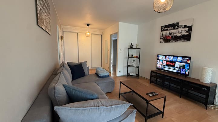 Appartement Familial Calme & éQuipé 4 Personnes - Vandœuvre-lès-Nancy