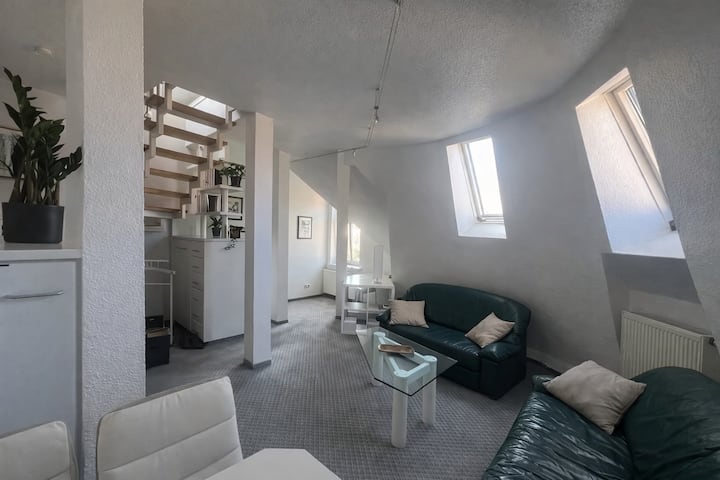 Anspruchsvolle
Turmwohnung Mit Toller Dachterrasse - Leipzig