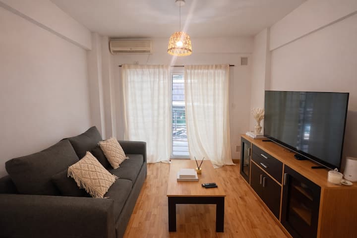 Apartamento renovado de 1 quarto em Colegiales