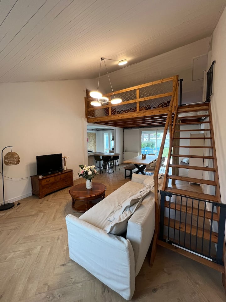 Grande Maison De Vacances Proche Forêt Et Mer - Beauvoir-sur-Mer