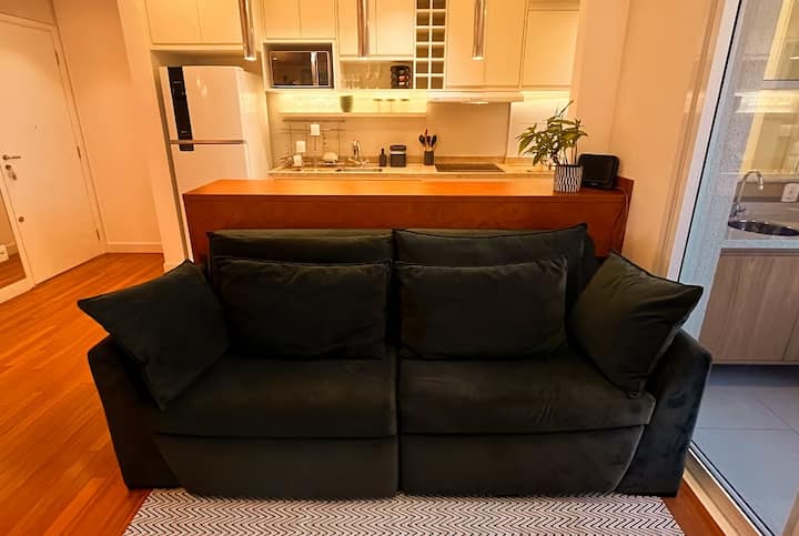 Apto Super Confortável (2 Quartos+lazer Completo) - Piracicaba