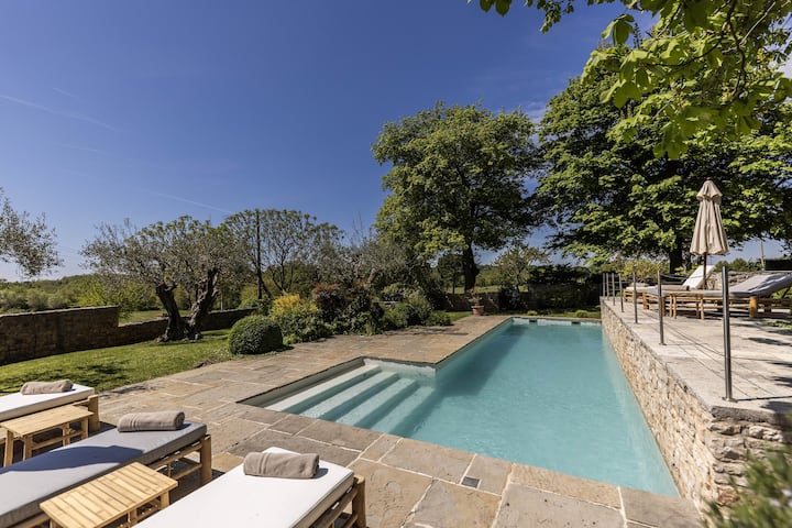 Charming Stone Villa Castagno With Pool & Terrace - Montona