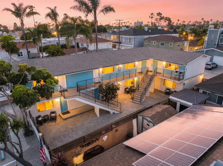 Pacific Tides -Entire Building Sleeps 36- Parking - San Diego, CA