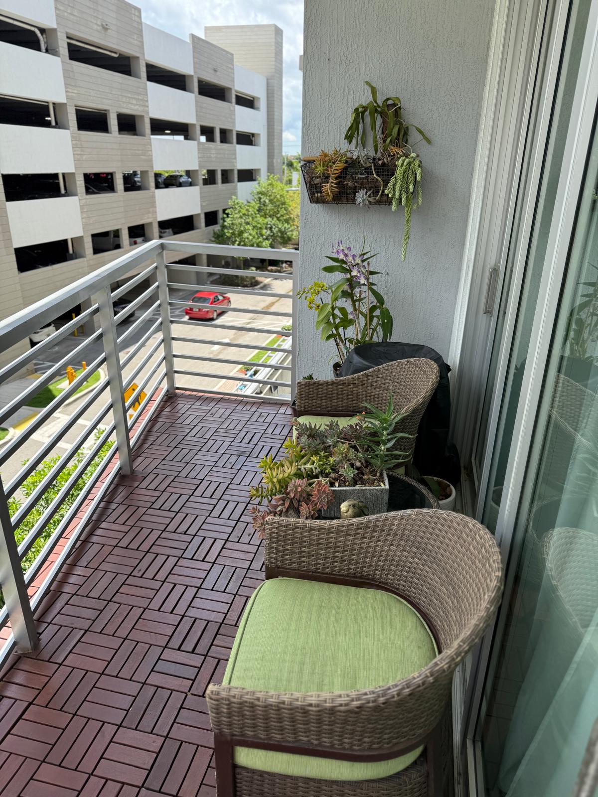 Image showcasing Bamboo decking in Meier On Rothschild Tower Luxury Apartments -