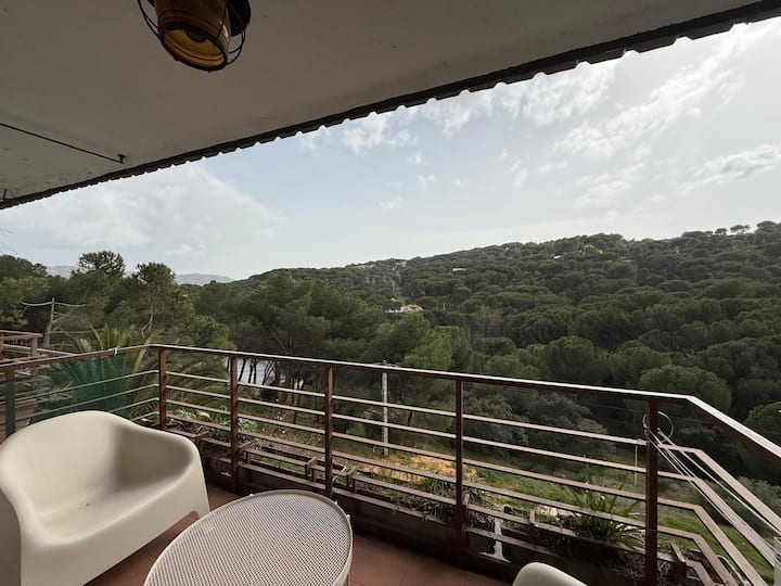 La terraza asomada a la naturaleza: atardeceres de postal.
