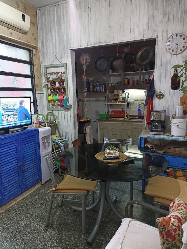 Quarto privado em apartamento em San Isidro