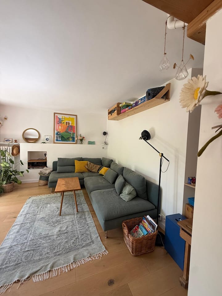 Maison Lumineuse, Jardin Et Parking - Métro 5 Min - Toulouse