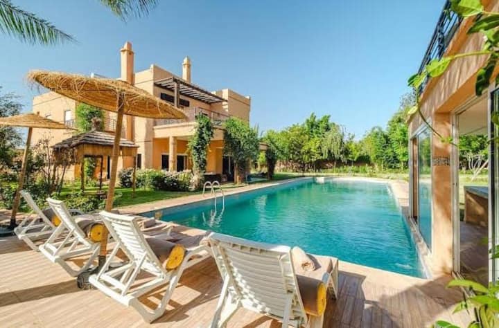 Villa De Luxe 3200 M² Route D'ourika - Marrakech