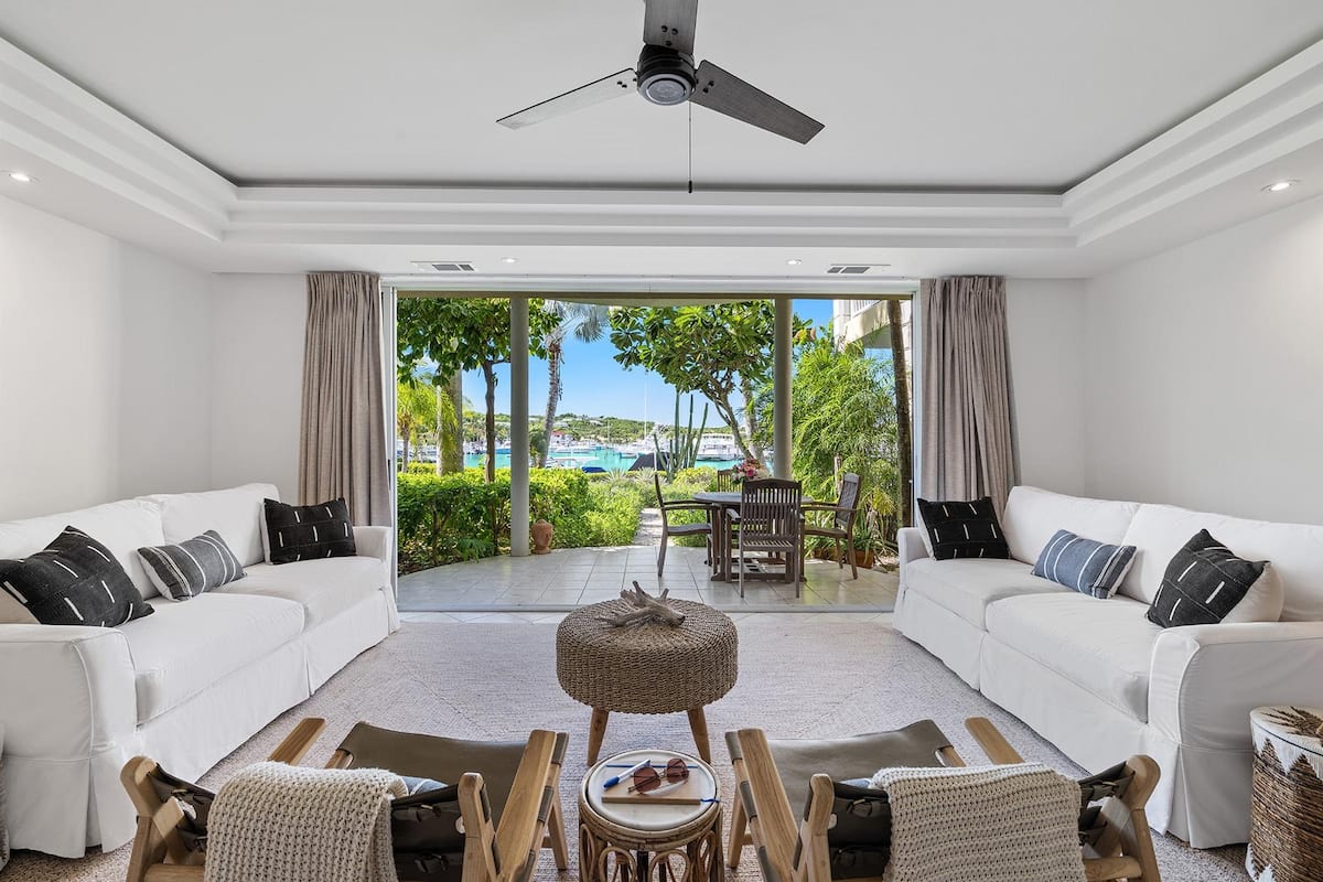 Coconuts C2 Waterfront Condo — Spacious marina-front escape with sunset patios.