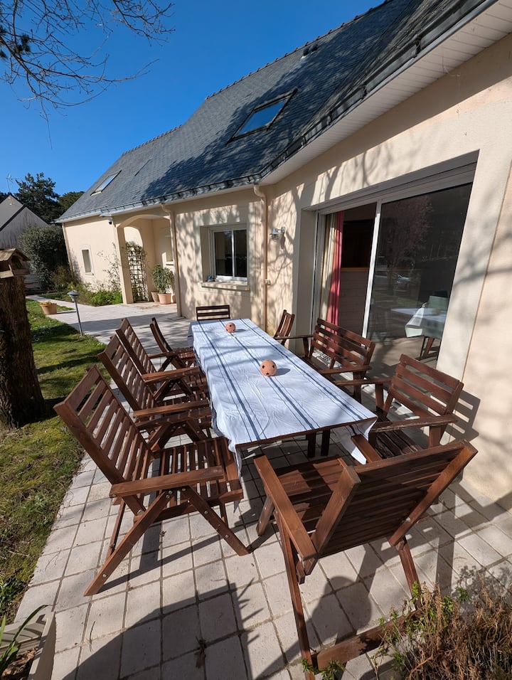 Maison 10-12p Piriac- Jardin Clos- Plage à Pied - Piriac-sur-Mer