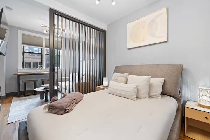 Modern & Cozy Studio In Jersey 20 Min To New York - Jersey City, NJ