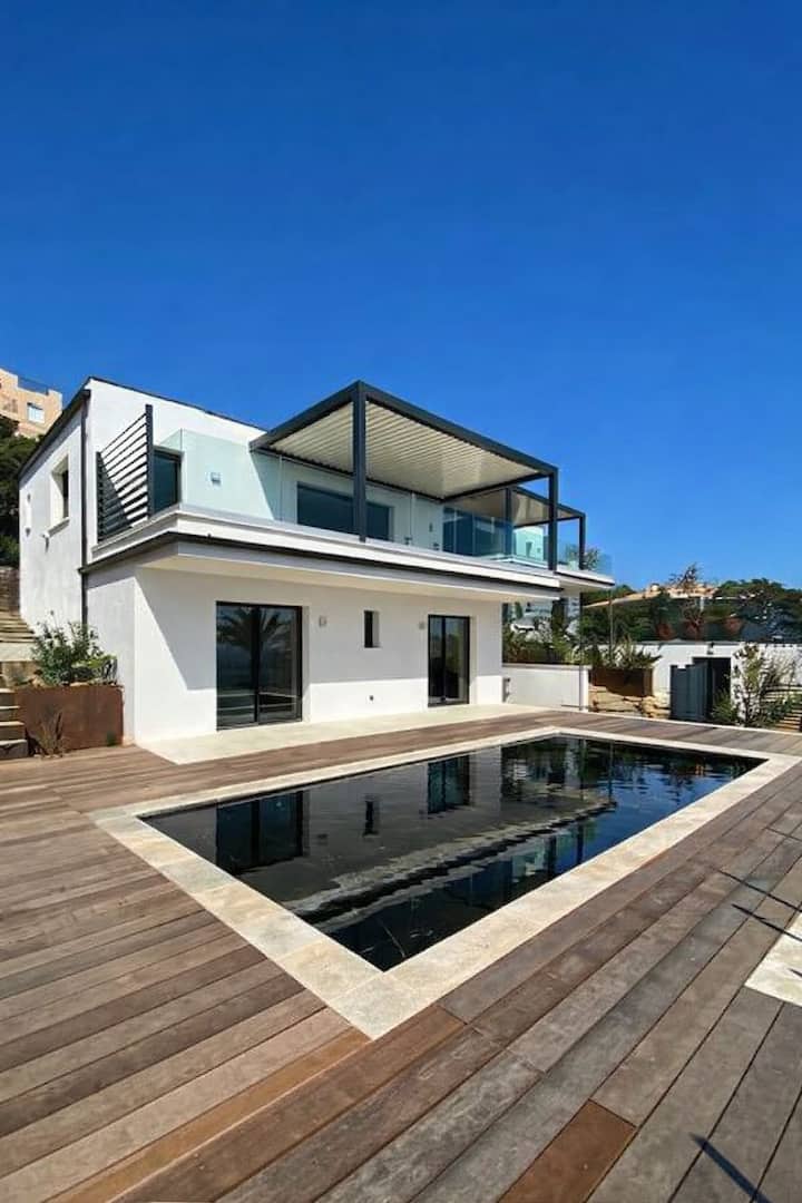 Villa Neuve Contemporaine, Vue Mer Imprenable. - Costa Azul