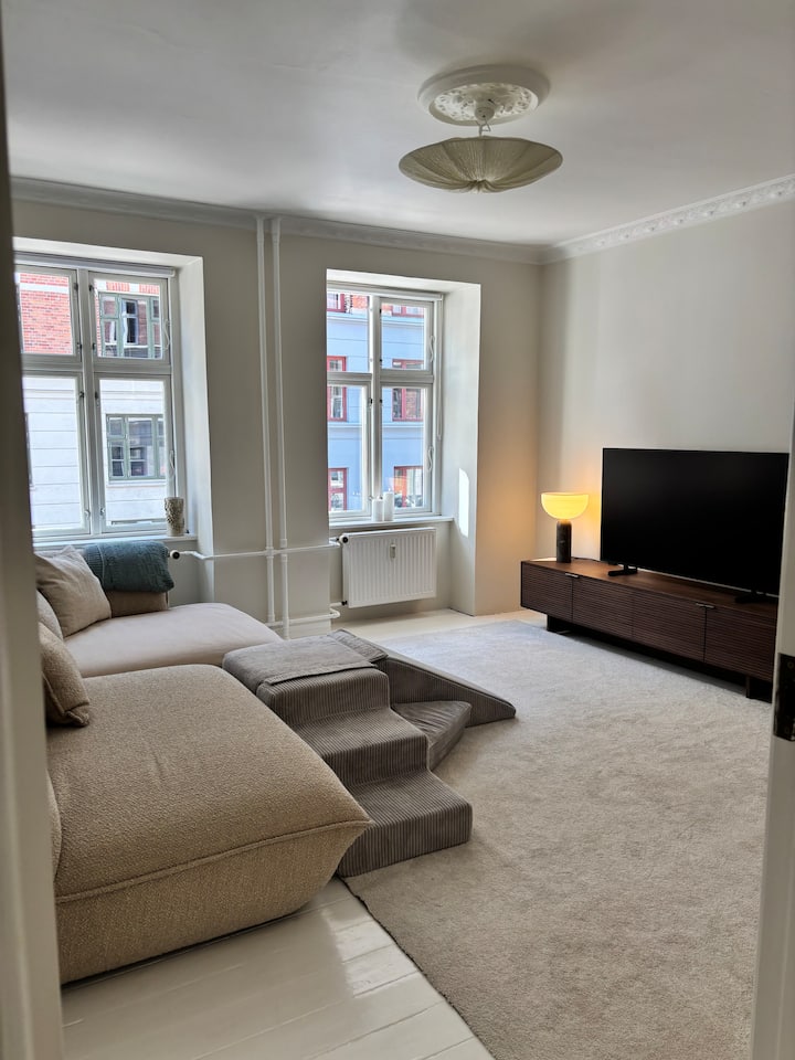Spacious Family Friendly Apartment In Nørrebro - 코펜하겐