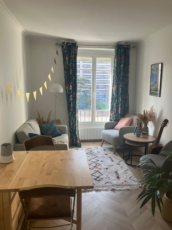 Appartement Charmant & Cosy Paris 15e - 31m2 - Paris Expo Porte de Versailles