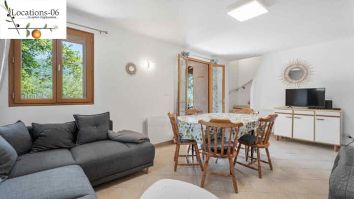 Villa 3 Chambres, 300m Rivière, 30mn Cannes - Roquefort-les-Pins