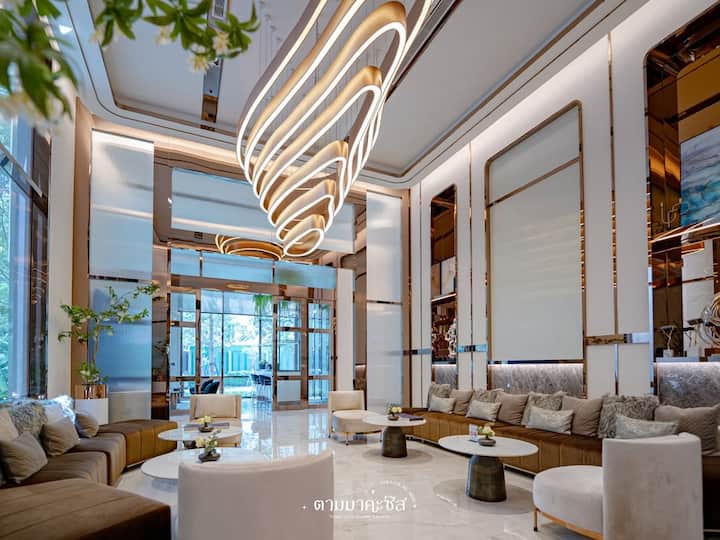 Luxury Apt 1bed With Amazing Sky Garden Gym & Pool - Pattaya City