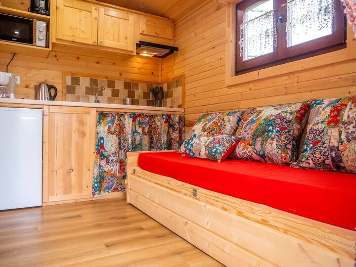 Roulotte Chardonnerets · Glamping · Ferme Ariège - Mirepoix