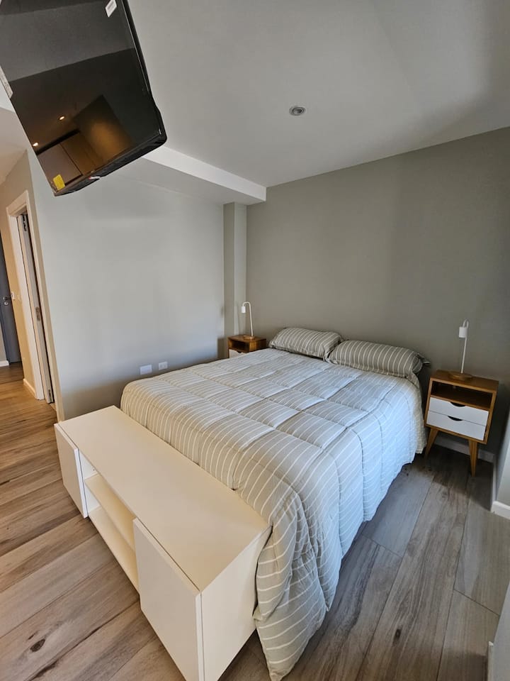 Monoambiente con balcón en Caballito