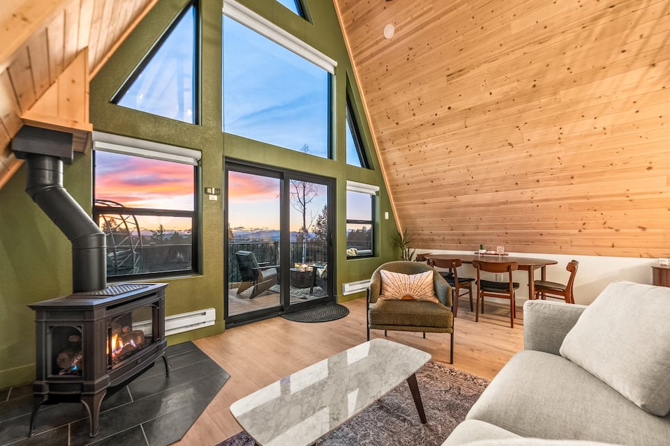 The Piney Peak A-frame, Florissant, Colorado, United States, photo 1 of 10