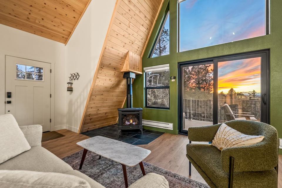 The Piney Peak A-frame, Florissant, Colorado, United States, photo 5 of 10
