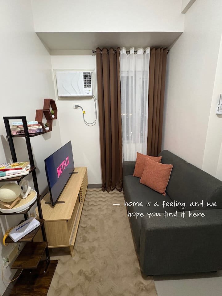 Vibe & View: 2br Minimalist Unit At Charm - San Mateo