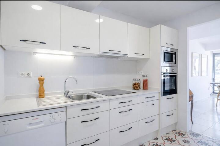 Apt Denia | 5 Min Port | View Of Castle | Smart Tv - Dénia