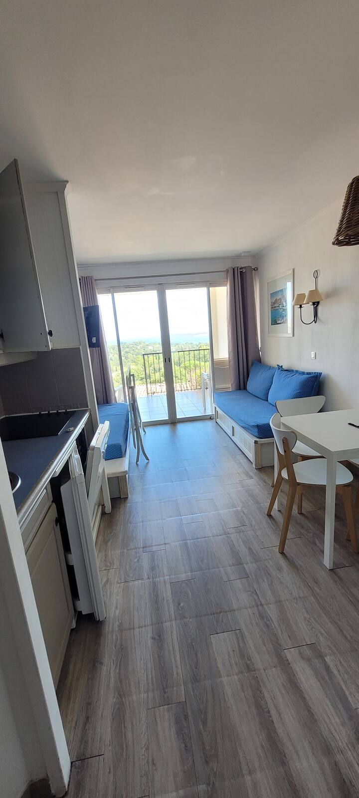 Appartement Climatisé Vue Mer Les Restanques - Grimaud