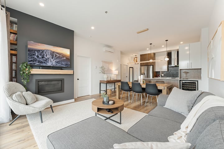 Bromont Mountain Living |Turnkey Condo |31+nights - Bromont