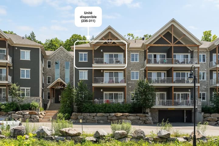 Bromont Mountain Living |Turnkey Condo |31+nights - Bromont