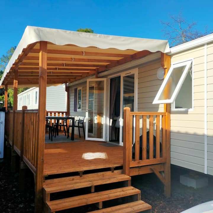 Location Mobil Home 6/8 Personnes Cap Ferret - Bassin d'Arcachon