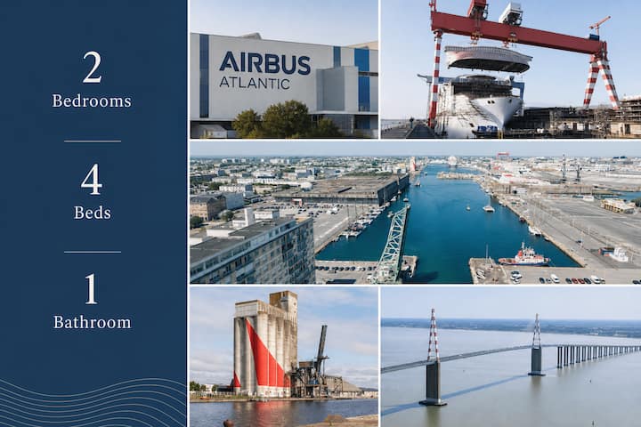 #3 - 4 Pers Chantiers De L'atlantique & Airbus - Trignac