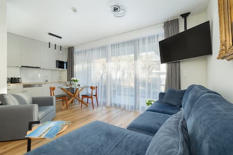 Top Airbnb: Soft Sea - sea view - right by the beach in Gmina Rewal