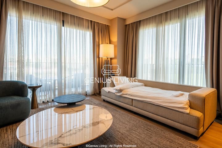 Luxora | Vip Designed 2br Apartment | Pool+spa+gym - اسطنبول
