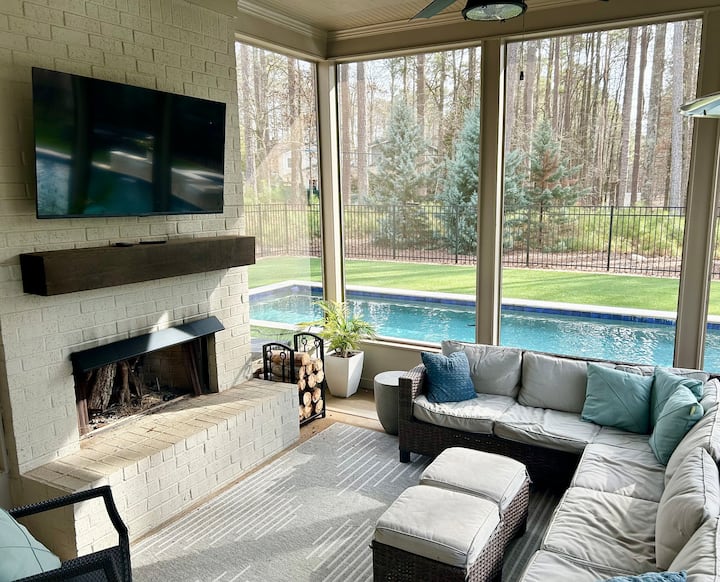 Peachtree City World Cup Retreat - Pool/golfcart - Peachtree City, GA