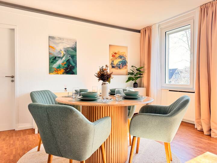 Sky Apartment | Central & Quiet | 4p | 3 Tv - Bad Oeynhausen