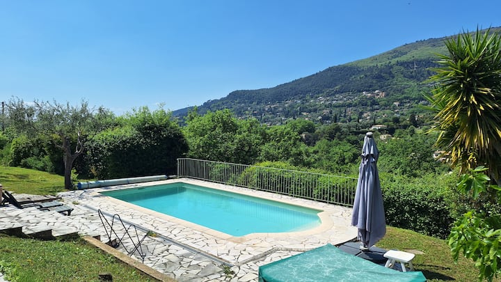 Villa Nature Et Détente Sur La Cote D'azur - Grasse