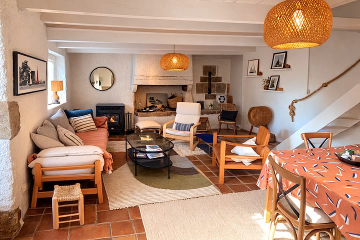 Charmant Cottage En Pierre – Cosy Et Authentique - Châteauneuf-du-Faou