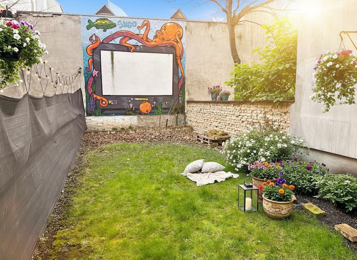 2-bedroom Garden Retreat & Home Cinema Near Metro - Vienna