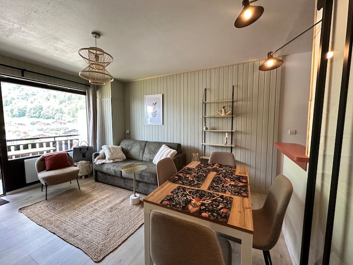 Lodge Montëva – Vue Aravis • Balcon • 4 Pers. - Mont-Saxonnex