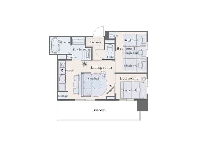 Newly Built Stylish Room｜701 - Sapporo