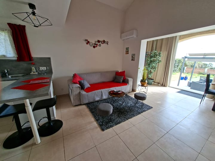 Vue Mer, Superbe Villa, Terrasse, Barbecue,parking - Giens