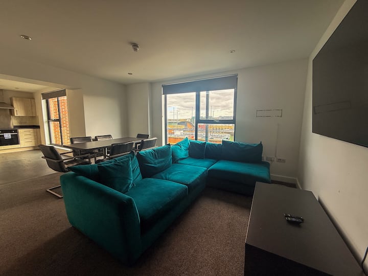 Quayside View 2 Br Flat - Juliette Balcony+parking - Newcastle upon Tyne