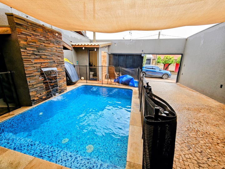 Casa Piscina À 7km Parque Peão - Ar Condicionado - Barretos, SP, Brasil